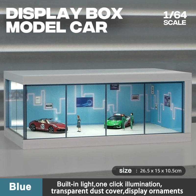 Showroom - Minia - car - Bleu - 